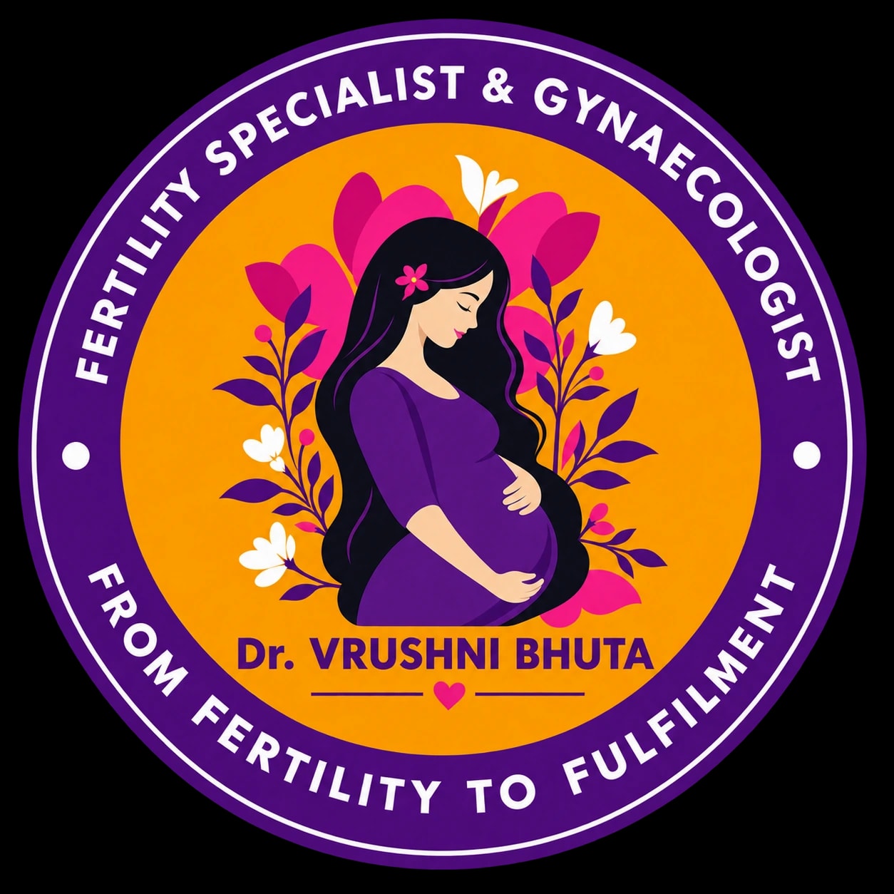 Dr. Vrushni's Women's Care & Fertility Clinic Logo - Mumbai Powai Santacruz